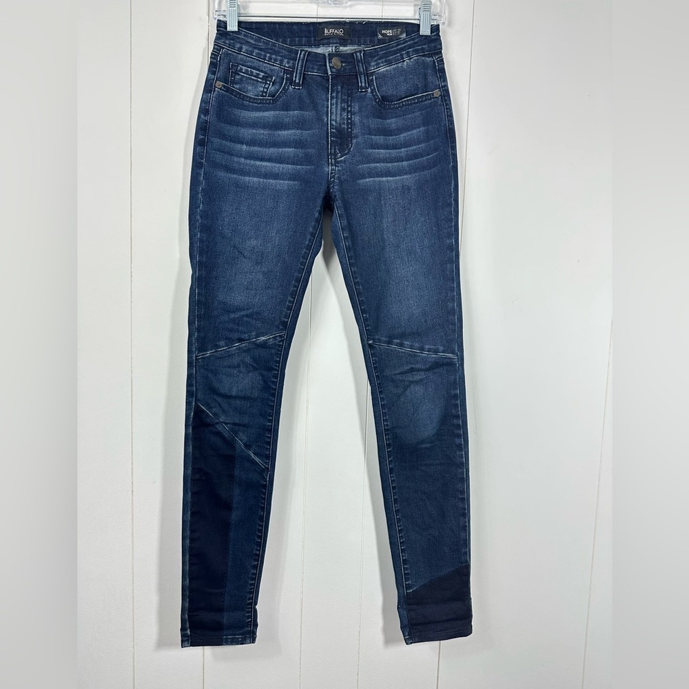 Buffalo David Bitton Hope Skinny Jeans Women Size 26 Dark Blue Denim Pants